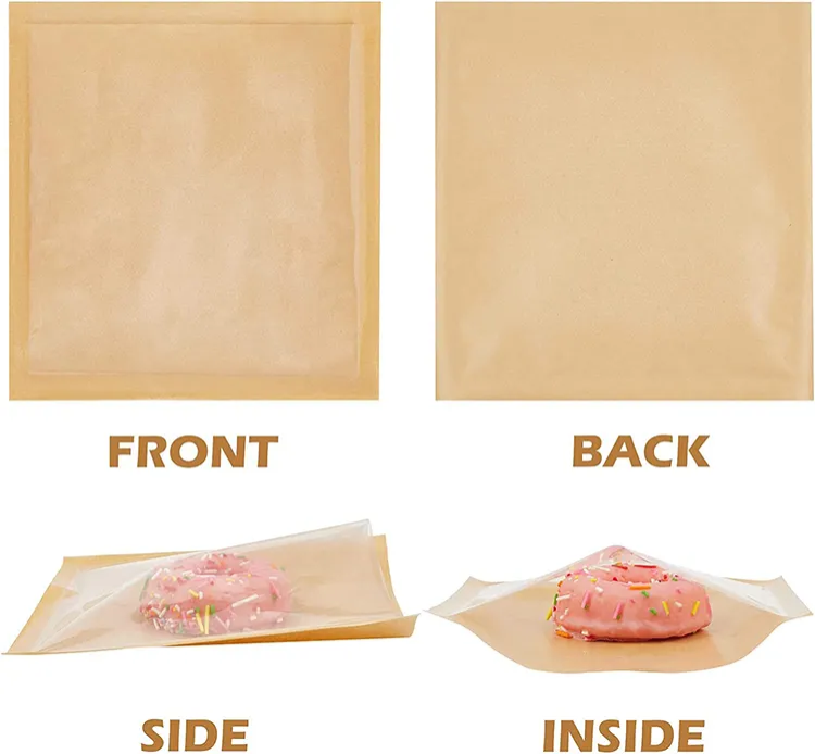 Benz's Heat-Sealable Kraft Bakery Bags - view 2