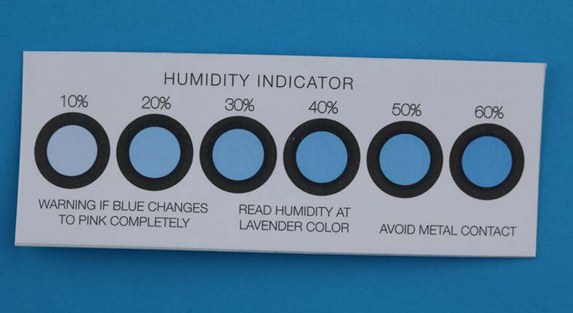 Benz's Humidity Indicator Cards - view 2